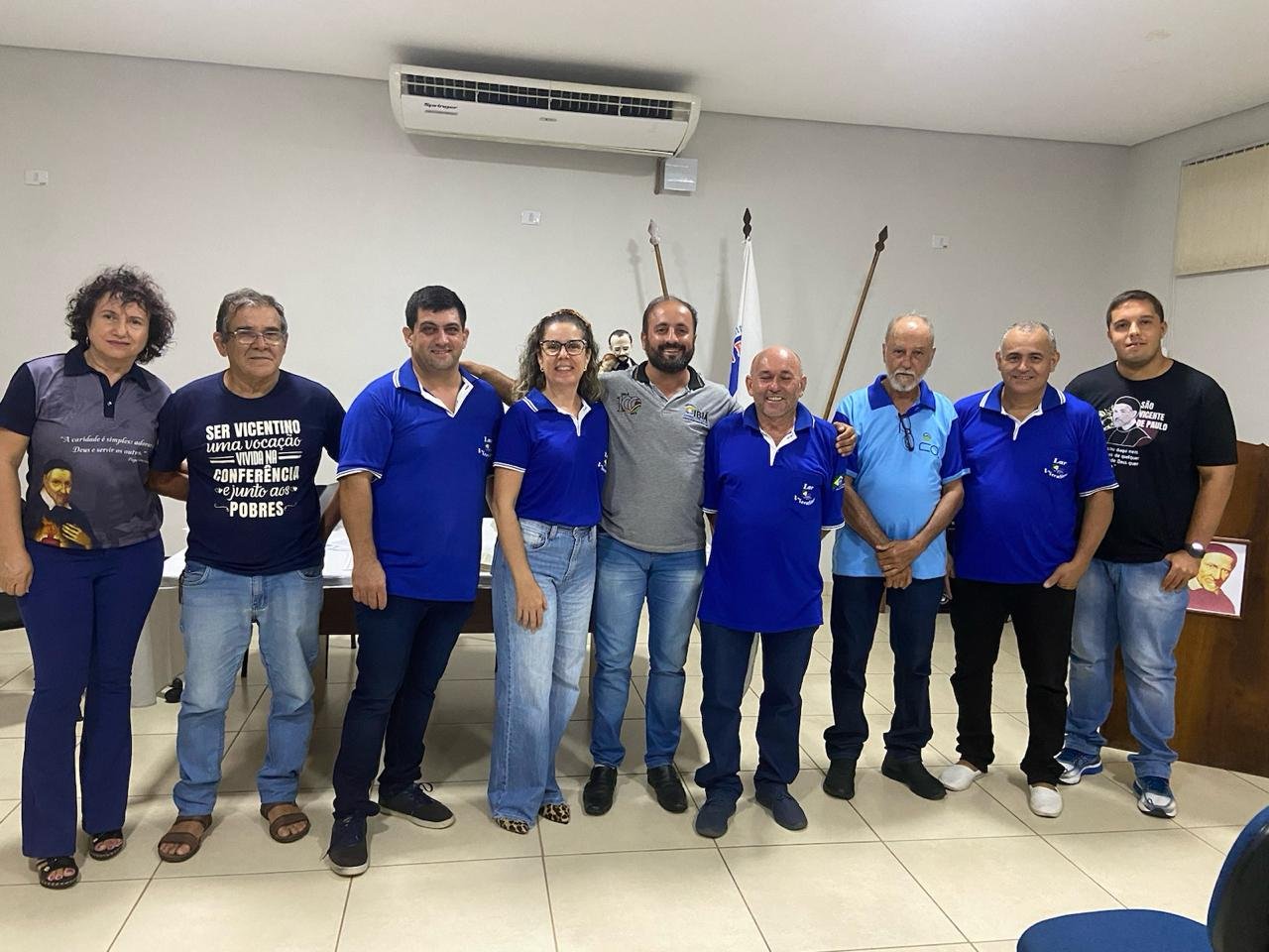 Posse de uma nova diretoria de Obra Unida ​